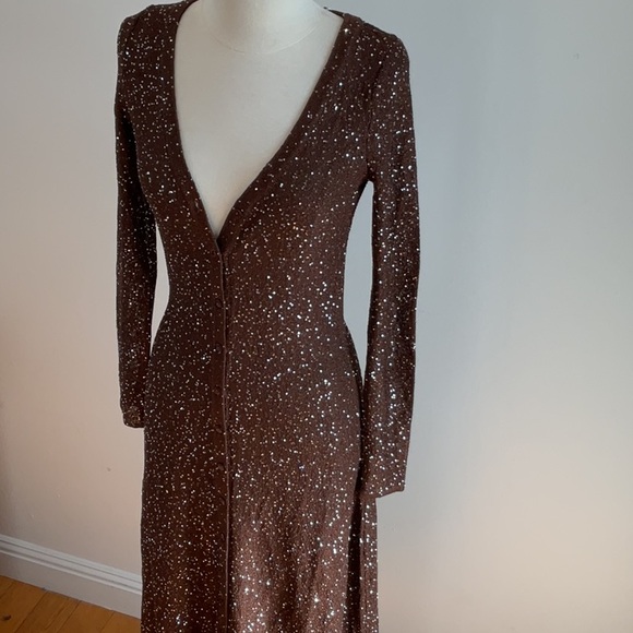 MISA Los Angeles Rafael Cardigan Dress, Size: M - Picture 11 of 16